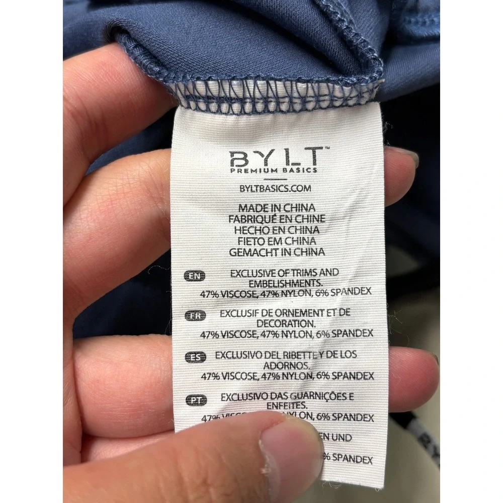 BYLT Premium Basics Active Jogger Blue W34 L28 Mens Pants